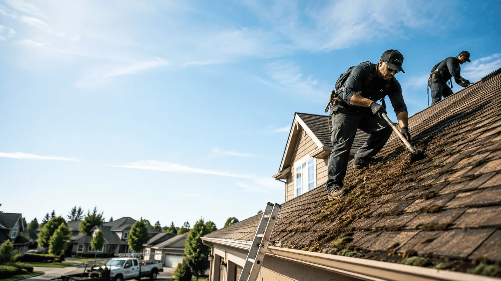 Roof Moss Removal in Tracy, IA near me